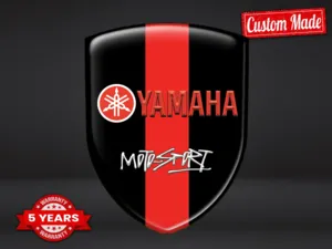 Yamaha Adesivo Silicone Stile Esclusivo Etichette Cupola Lusso